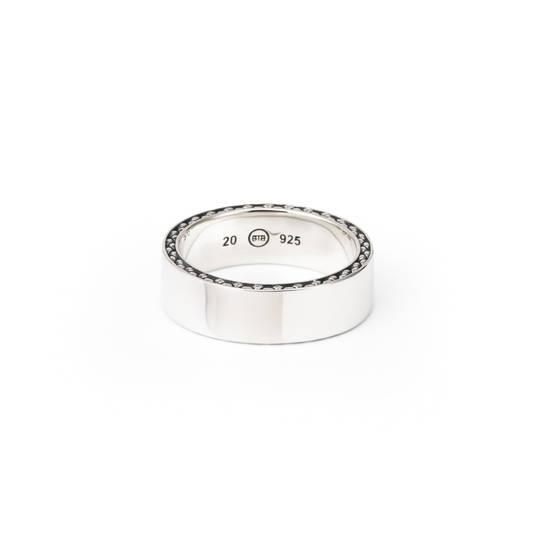 344 20 George Smooth Ring Silver